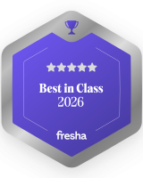 Fresha Best in Class Badge - So Forme Detox Energie